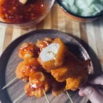 Kwek Kwek on sticks.