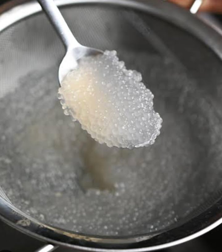 Cooked tapioca