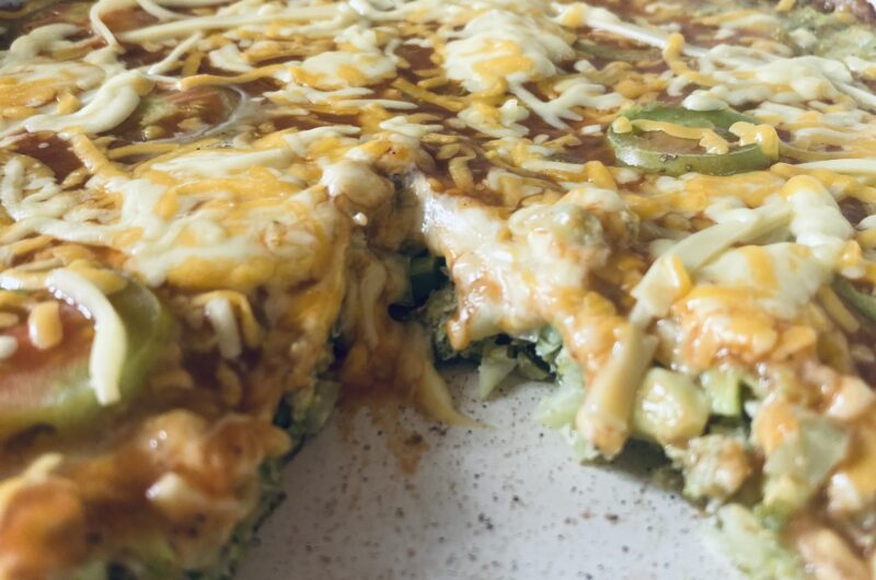 Cheezy Broccoli Pizza