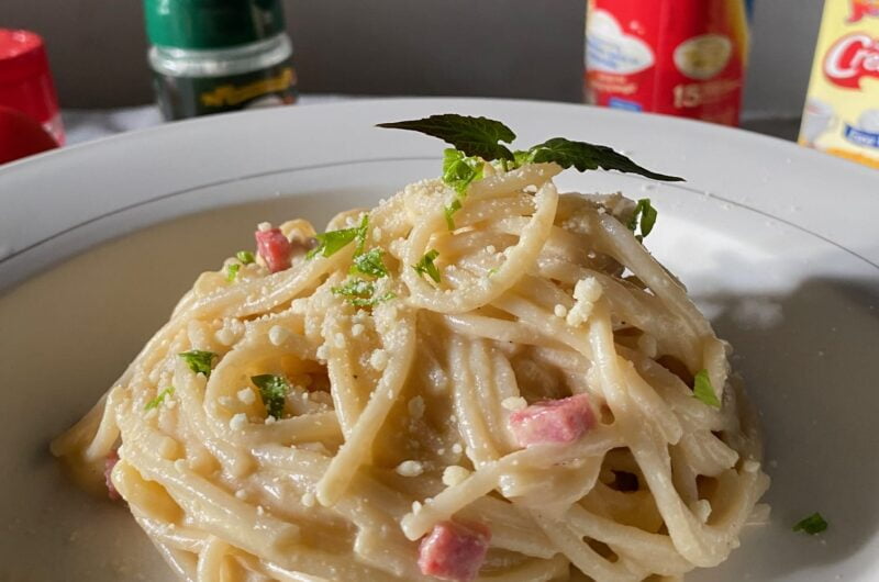 Creamy Carbonara with Ham